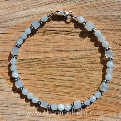 Diopside & Jade Bracelet